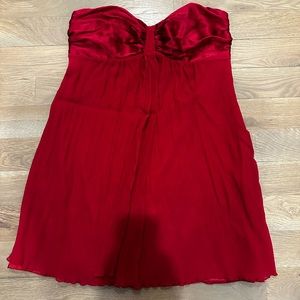 Express red party dress size 12